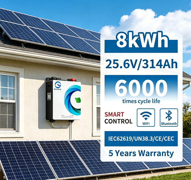 GWB8kWh 314Ah 벽걸이형 리튬철인산염 배터리