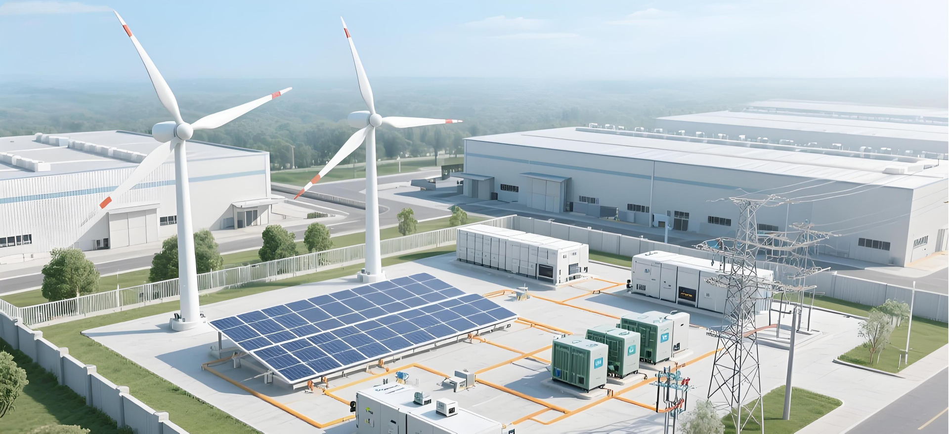  Wind power +<br> Industrial production 