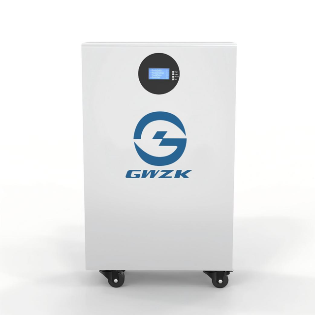 Batteria al litio solare GWB 51,2 V 314 Ah montata a parete