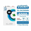 بطارية LiFePO4 مثبتة على الحائط بقدرة 200 أمبير في الساعة GWB10kWh